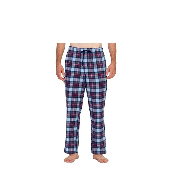 Men's Ultra-Soft Cozy Comfy Breathable Flannel Plaid Lounge Pajama Sleep Pants - Picture 16 of 16